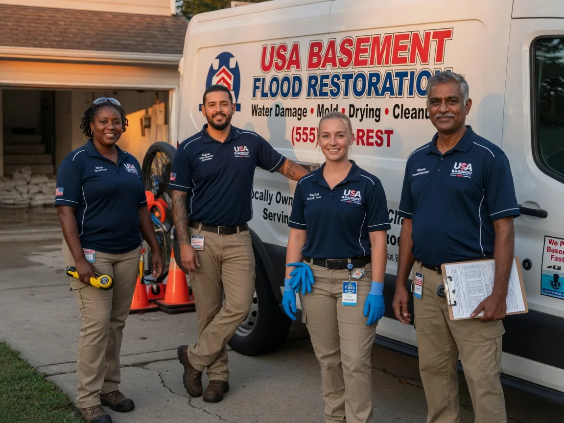 Basement Flood Cleanup company in Gaines, PA